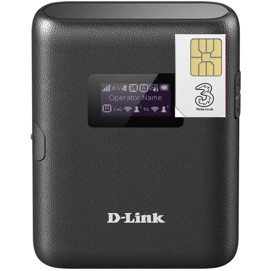 D-Link DWR-933 4G+ LTE Cat6 Mobile WiFi with Unlimited Data