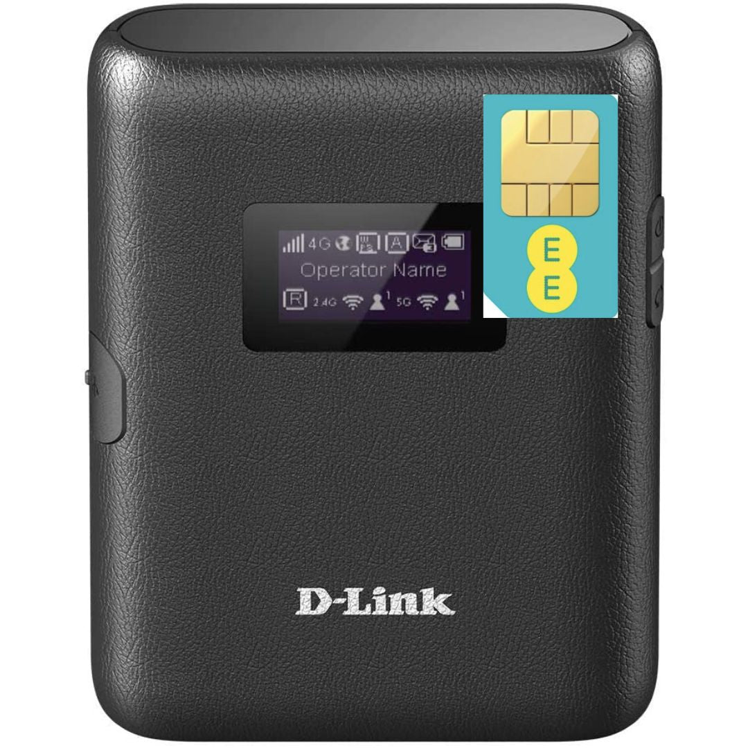 D-Link DWR-933 4G+ LTE Cat6 Mobile WiFi with Unlimited Data