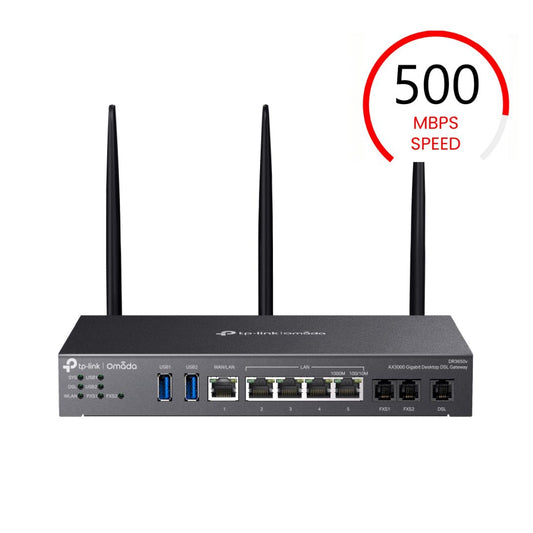 TP Link Omada DR3650v Gigabit WiFi6 DSL Router