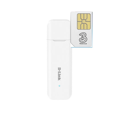 D-Link DWM-222W 4G LTE Cat4 USB WiFi6 Dongle with Unlimited Data