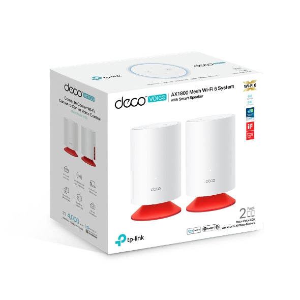 TP Link Deco Voice X20 Mesh WiFi6 System