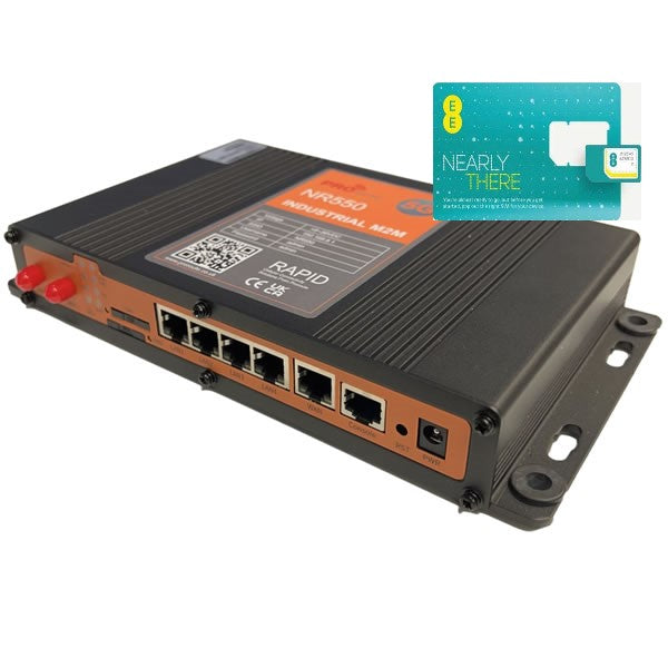 ProRoute 5G NR550 Industrial M2M/IOT Router with Unlimited 5G Data