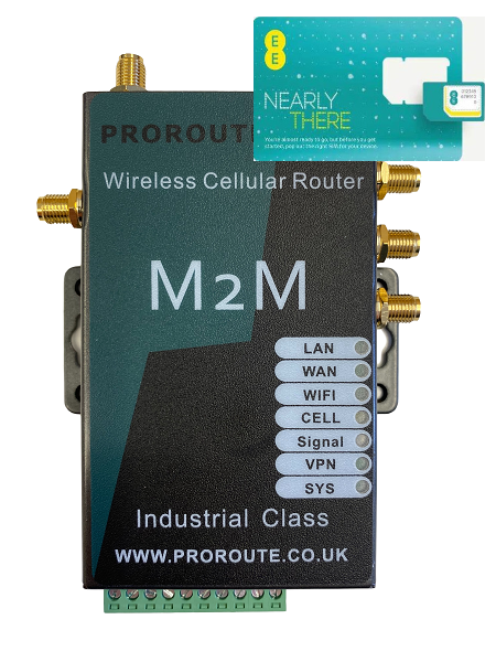 ProRoute 5G H685 WRT Industrial M2M/IOT Router with Unlimited 5G Data