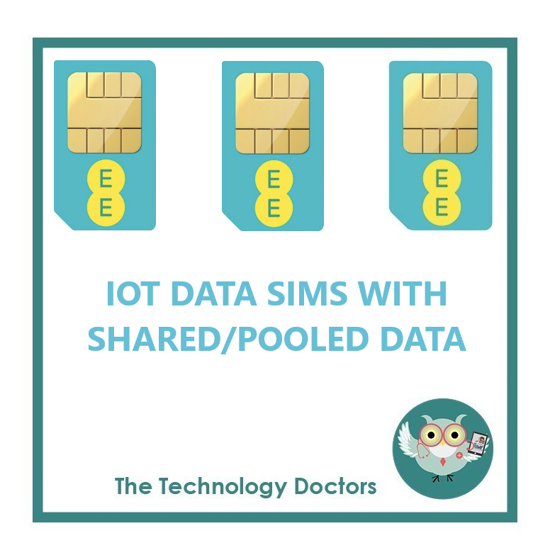 Sims Data Computer EE 5G/4G IOT Shared Data Pool SIMS – The Technology Doctors