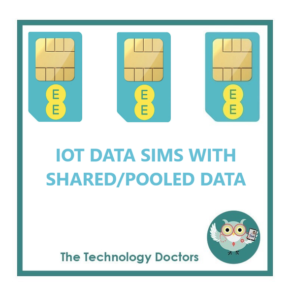 EE 5G IOT Data SIMS with Shared/Pooled Data