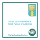 EE 5G/4G Data SIM with Fixed Public IP Address