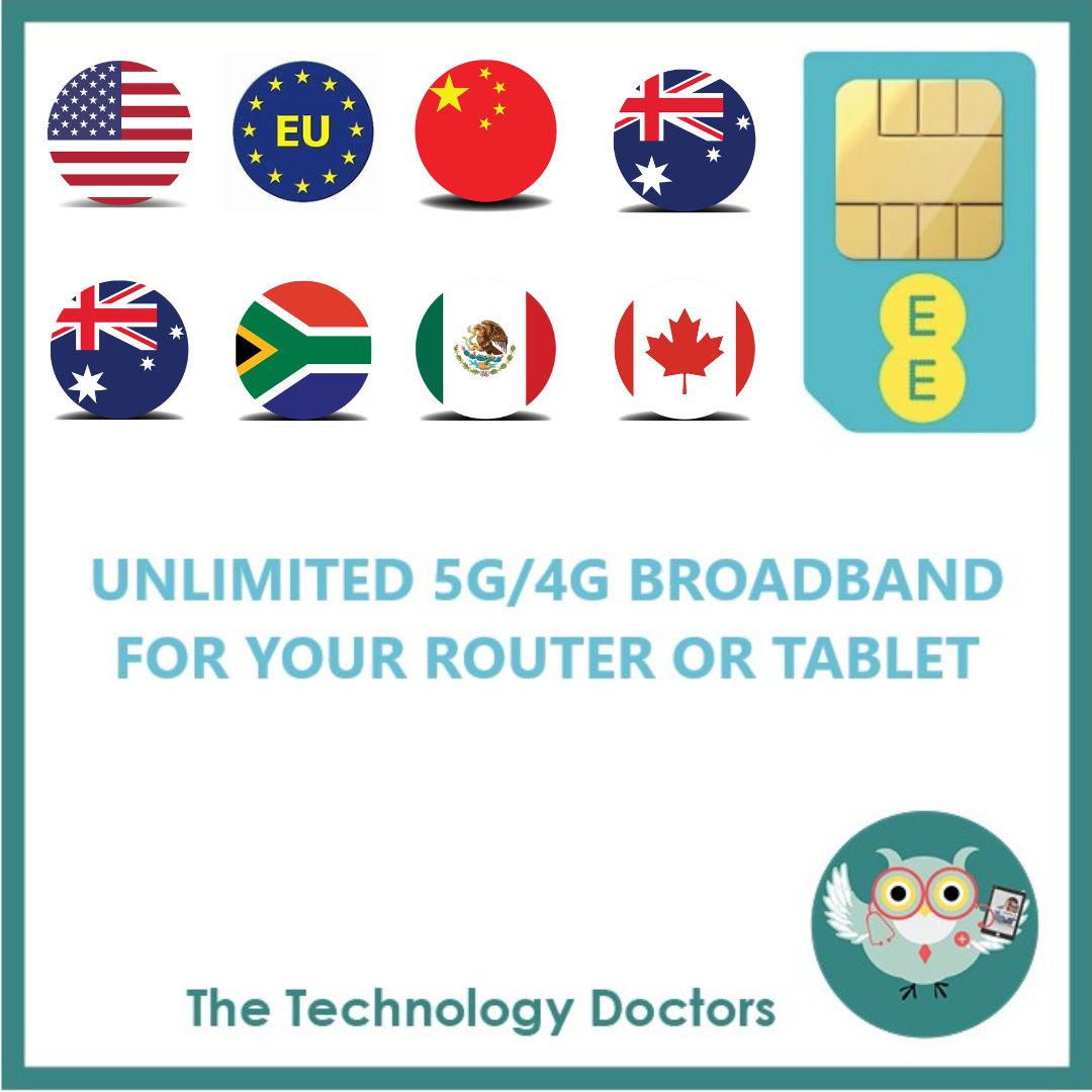 EE Unlimited 5G/4G Data SIM
