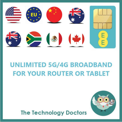 EE Unlimited 5G/4G Data SIM