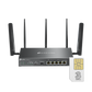 TP Link Omada ER706W-4G Cat6 LTE Multi-Gigabit VPN WiFi6 Router