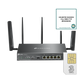 TP Link Omada ER706W-4G Cat6 LTE Multi-Gigabit VPN WiFi6 Router