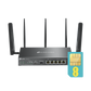 TP Link Omada ER706W-4G Cat6 LTE Multi-Gigabit VPN WiFi6 Router