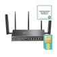 TP Link Omada ER706W-4G Cat6 LTE Multi-Gigabit VPN WiFi6 Router