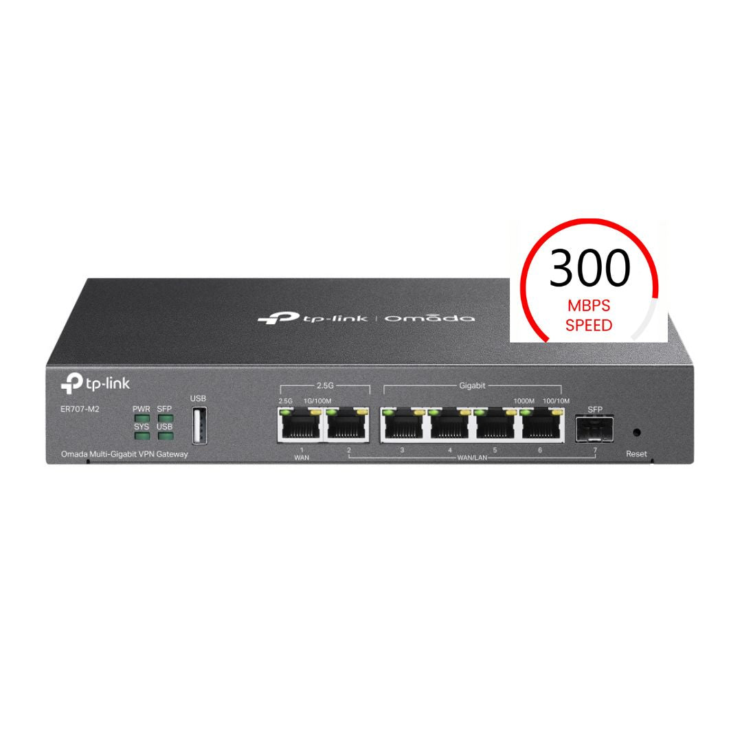 TP Link Omada ER707-M2 Multi-Gigabit VPN Router