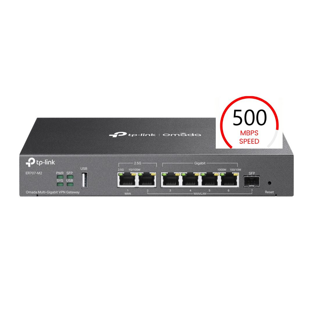 TP Link Omada ER707-M2 Multi-Gigabit VPN Router