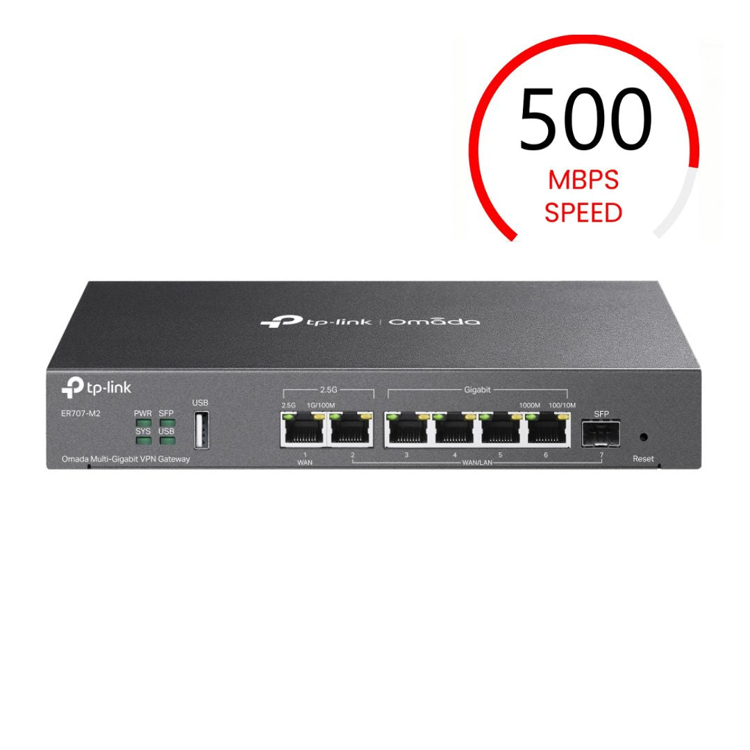 TP Link Omada ER707-M2 Multi-Gigabit VPN Router
