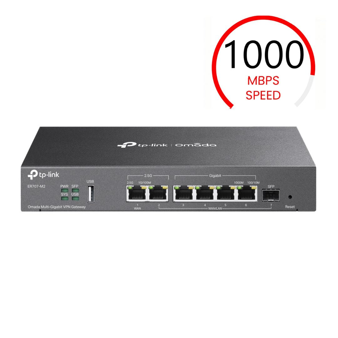 TP Link Omada ER707-M2 Multi-Gigabit VPN Router