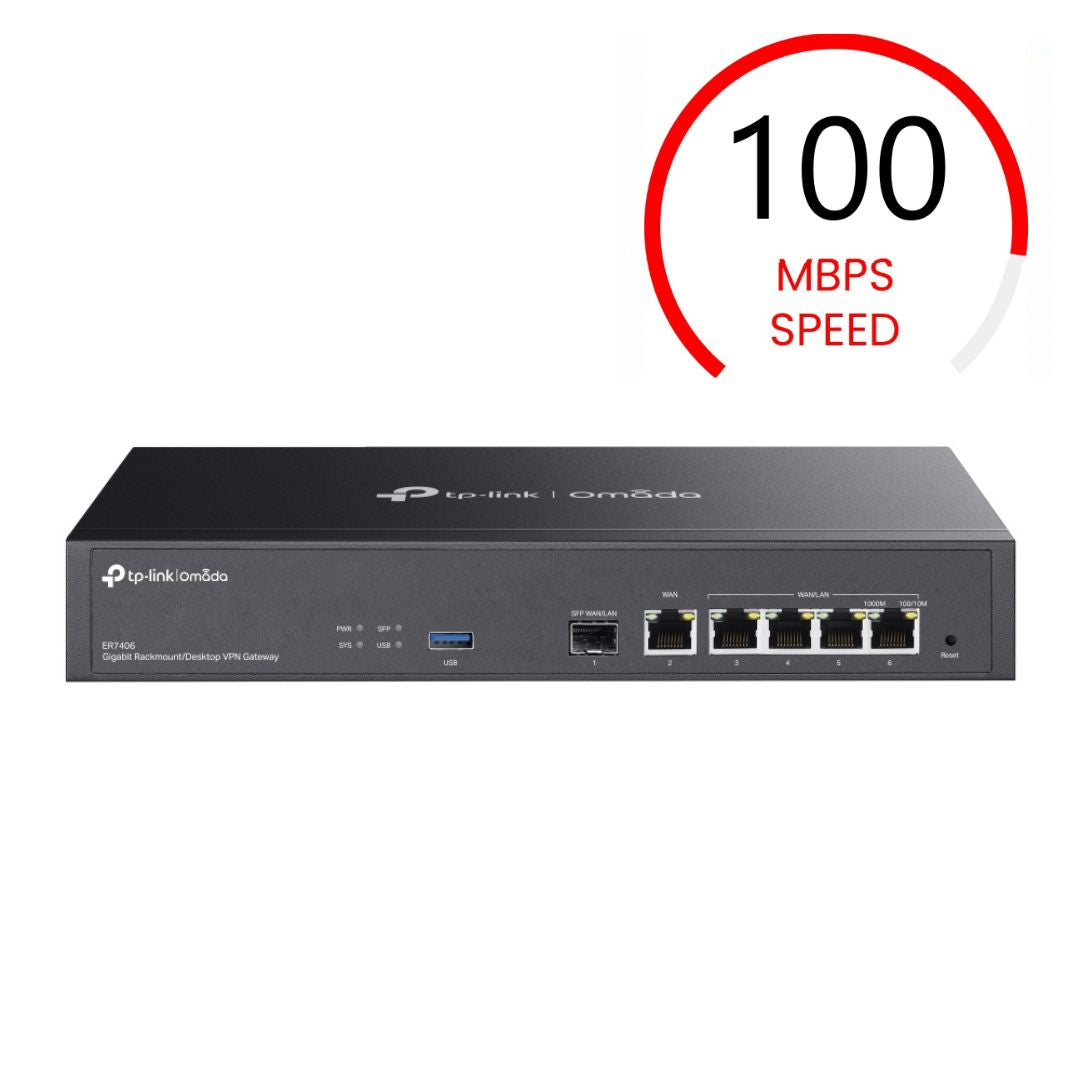 TP Link Omada ER7406 Gigabit VPN Router