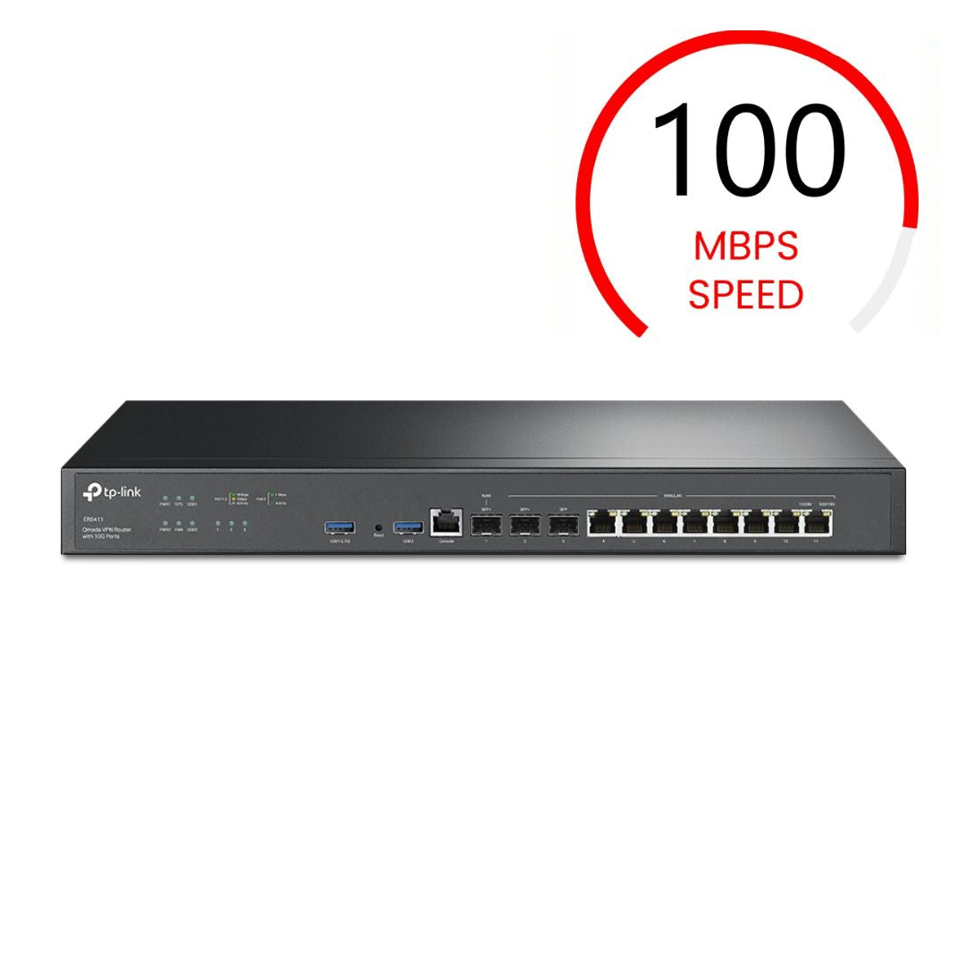 TP Link Omada ER8411 10Gigabit VPN Router