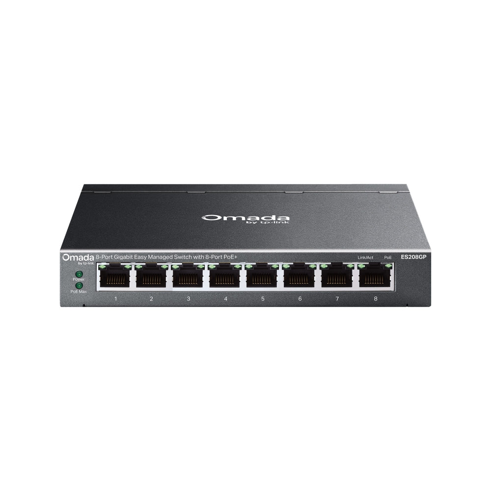 TP Link Omada ES208GP Gigabit POE+ Switch