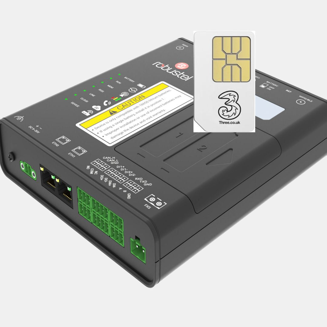 Robustel EV8100 4G LTE Cat4 IOT WiFi Gateway with Unlimited Data