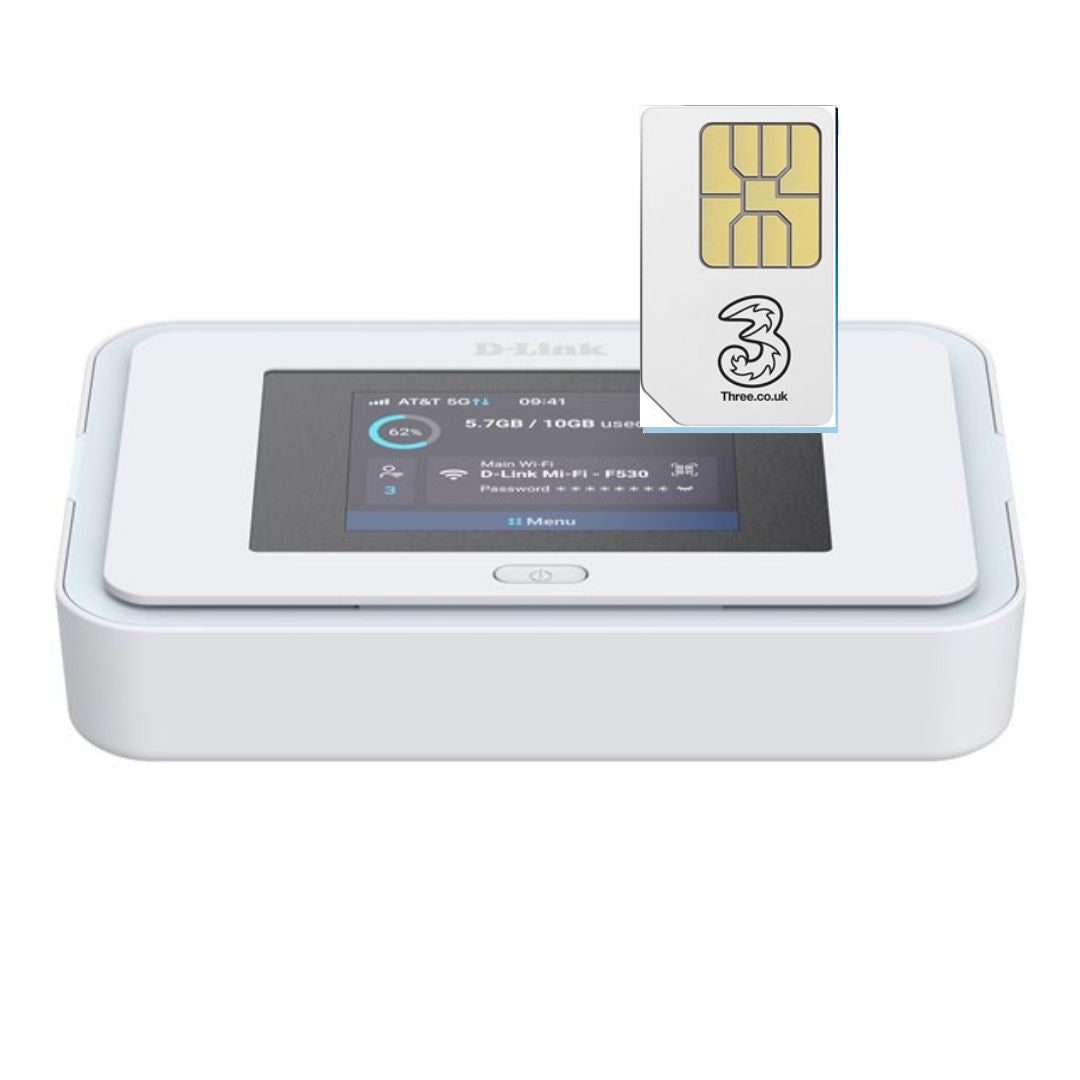 D-Link F530 5G Mobile WiFi6 with Unlimited 5G Data