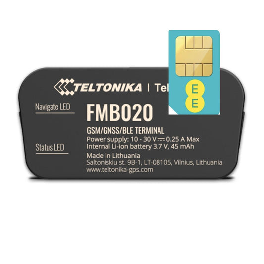 Teltonika Telematics FMB020 2G Vehicle Tracker