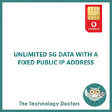 Vodafone Unlimited 5G/4G Data SIM with Fixed Public IP Address