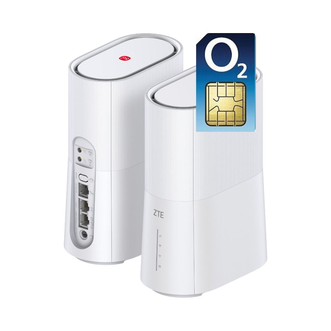 ZTE G5B2 5G WiFi6 Router with Unlimited 5G Data