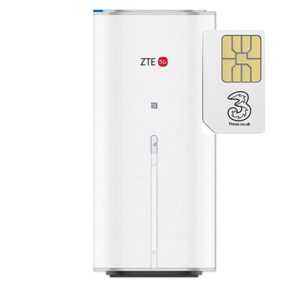 ZTE G5 Ultra MC8512 5G WiFi7 Tri Band Router with Unlimited 5G Data