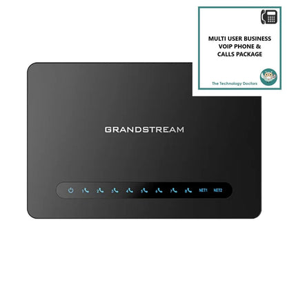 Grandsteam HT818 v2 ATA Analogue Telephone Adapter with Unlimited UK Calls