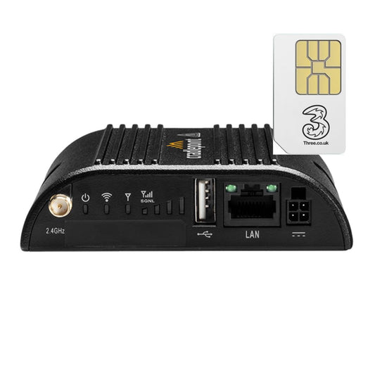 Cradlepoint IBR200 4G LTE Cat1 Router with Unlimited Data