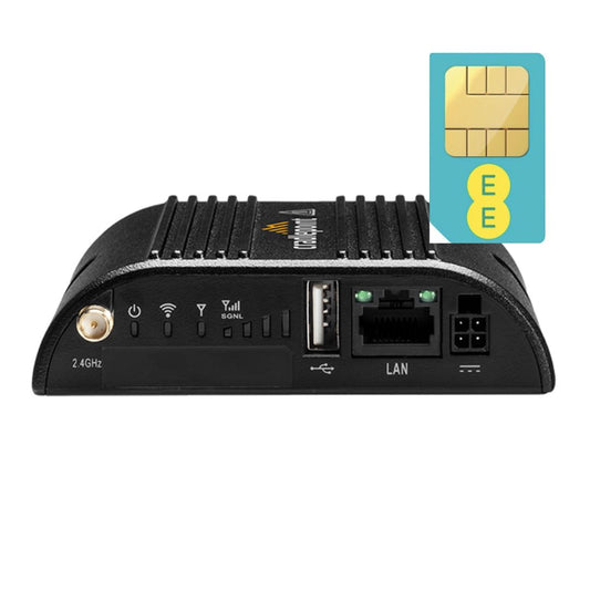 Cradlepoint IBR200 4G LTE Cat1 Router with Unlimited Data
