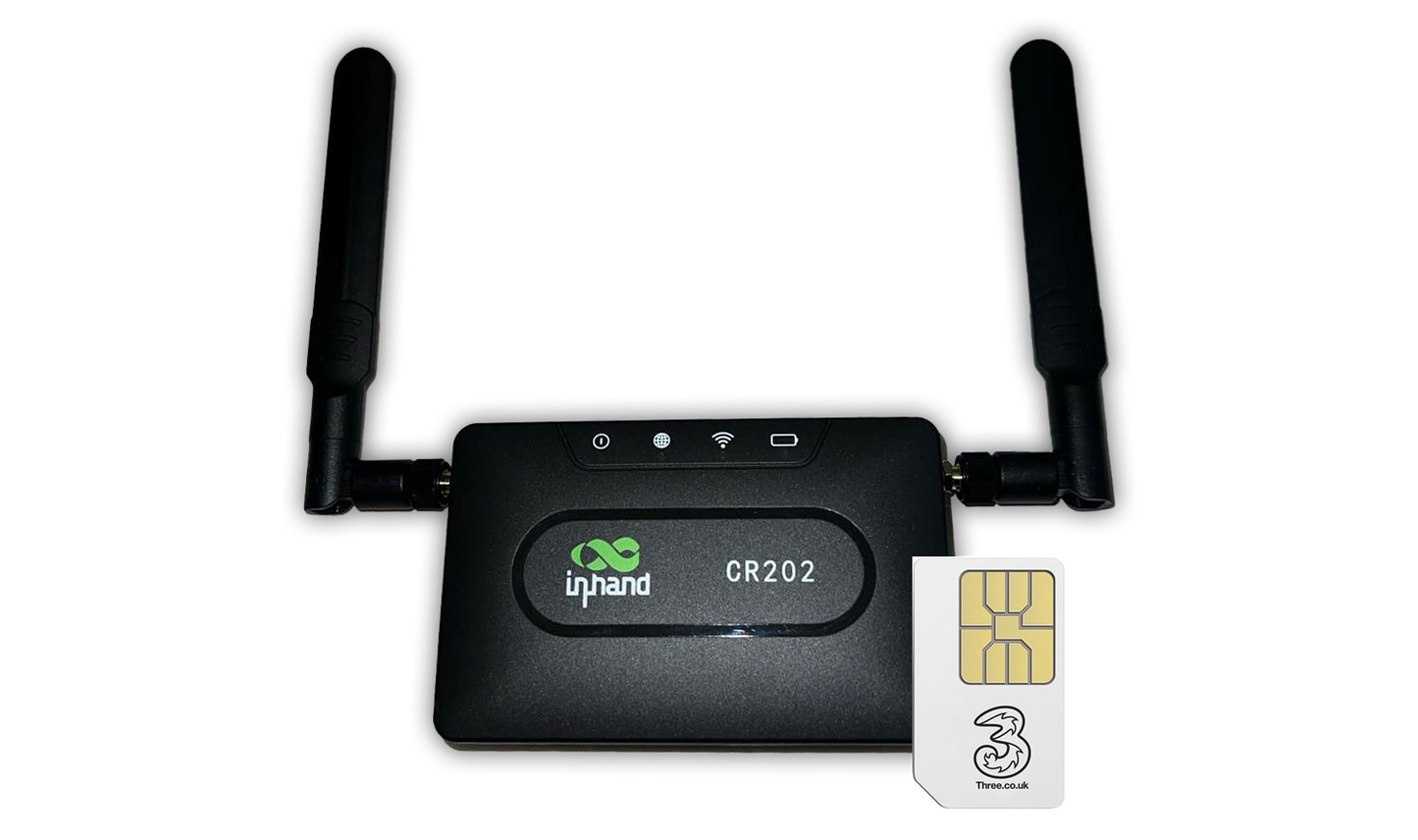 InHand CR202 4G+ LTE Cat6 Mobile WiFi with Unlimited Data