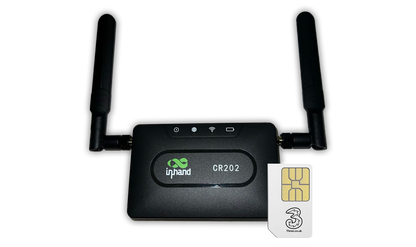 InHand CR202 4G+ LTE Cat6 Mobile WiFi with Unlimited Data