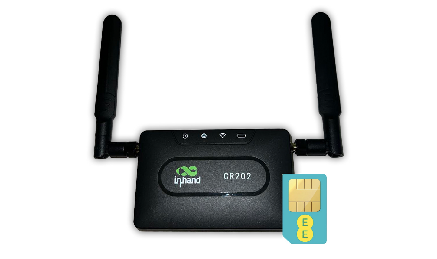 InHand CR202 4G+ LTE Cat6 Mobile WiFi with Unlimited Data