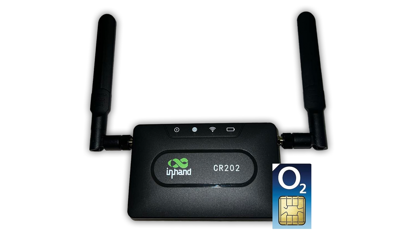 InHand CR202 4G+ LTE Cat6 Mobile WiFi with Unlimited Data