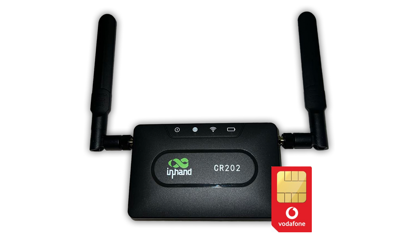 InHand CR202 4G+ LTE Cat6 Mobile WiFi with Unlimited Data