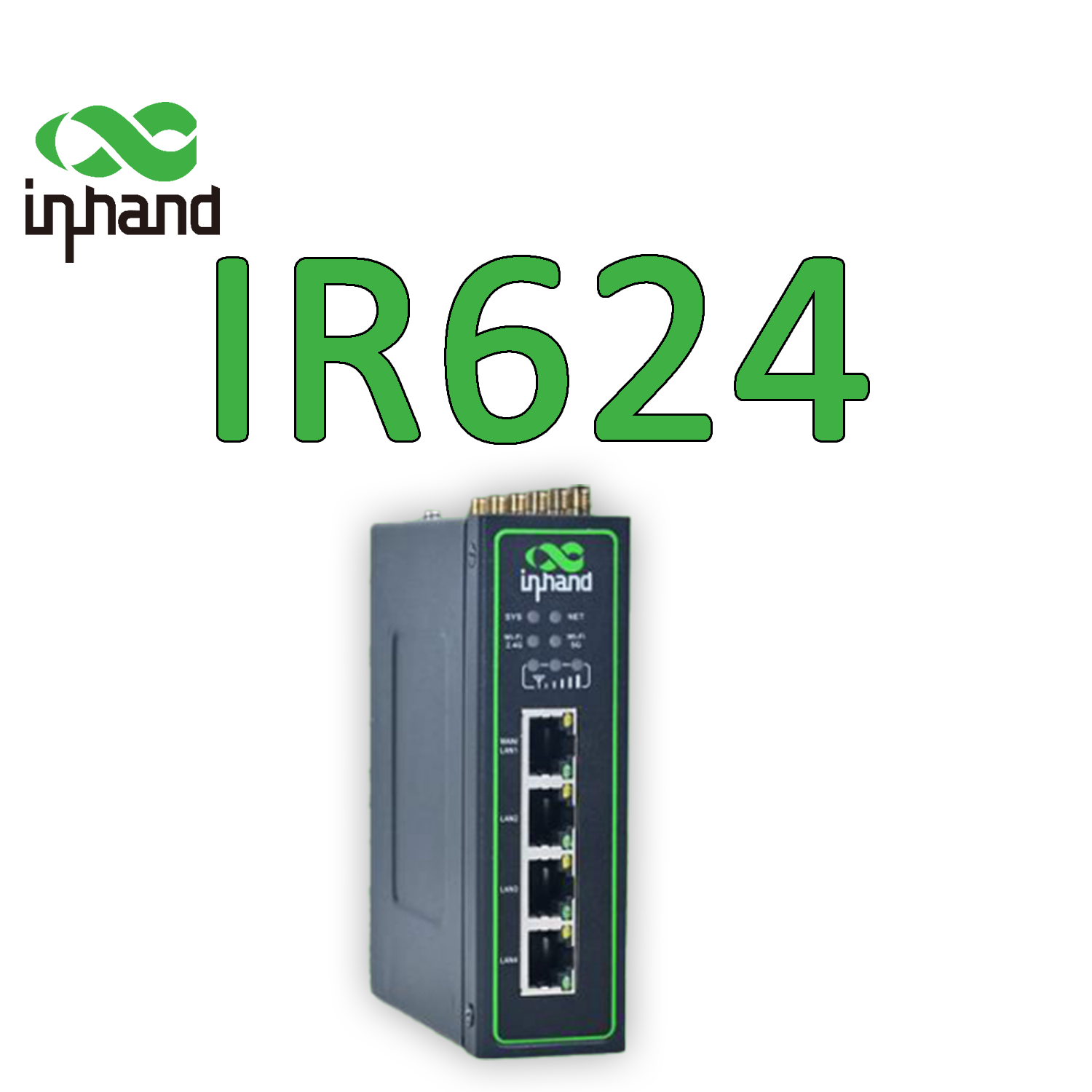 InHand IR624 5G IOT Dual SIM WiFi Router – The Technology Doctors