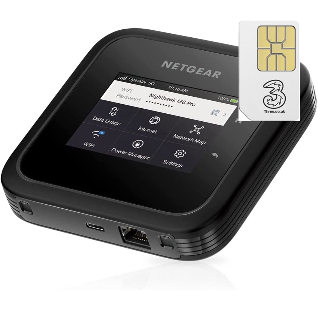 Netgear Nighthawk M6 Pro MR6450 5G Mobile WiFi6E with Unlimited 5G Data