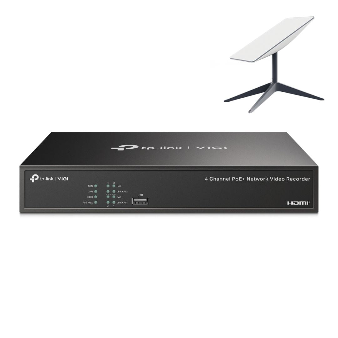TP-Link VIGI NVR-1004H-4P POE+ Network Video Recorder