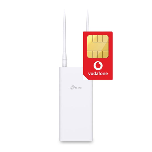 TP Link MR100 4G LTE Cat4 Outdoor WiFi Router with Unlimited Data