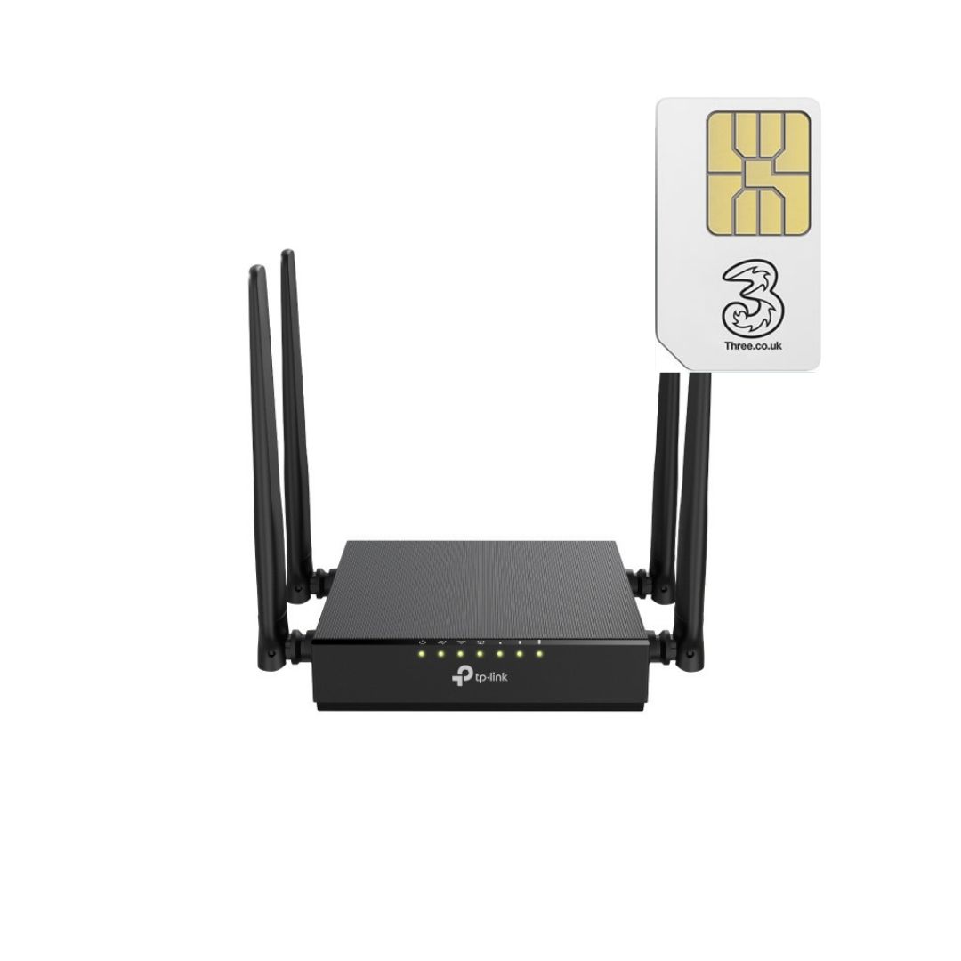TP Link MR108 4G LTE Cat4 Router with Unlimited Data
