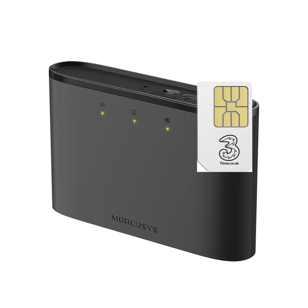Mercusys MT110 4G LTE Cat4 Mobile WiFi with Unlimited Data