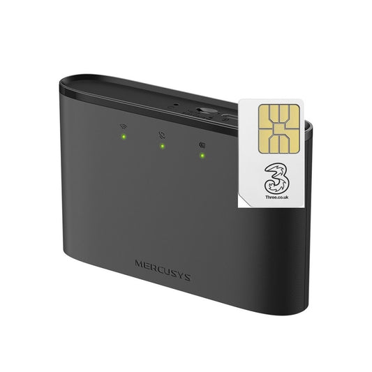Mercusys MT110 4G LTE Cat4 Mobile WiFi with Unlimited Data