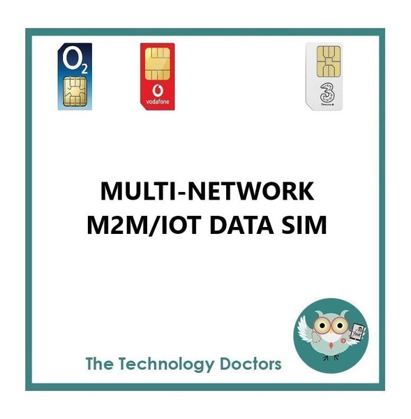 Multi-Network M2M/IOT Data SIM with Fixed IP
