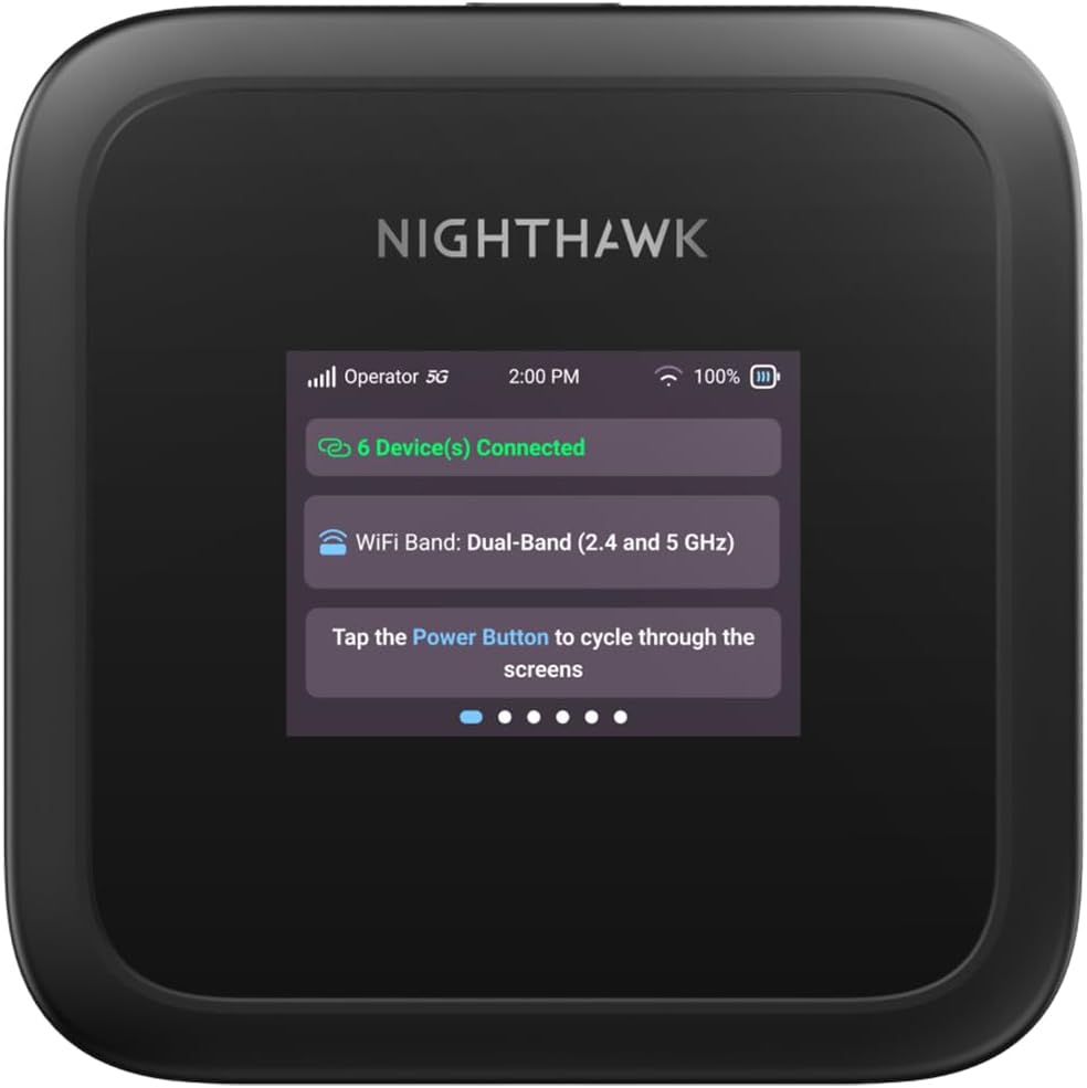 Netgear Nighthawk M3 MH3150 5G Mobile WiFi6 with Unlimited 5G Data