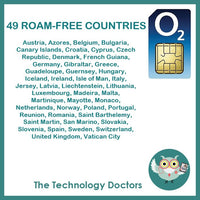 O2 Data SIM for UK & Europe