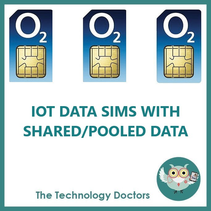 O2 4G IOT Shared/Pooled Data SIMS x10