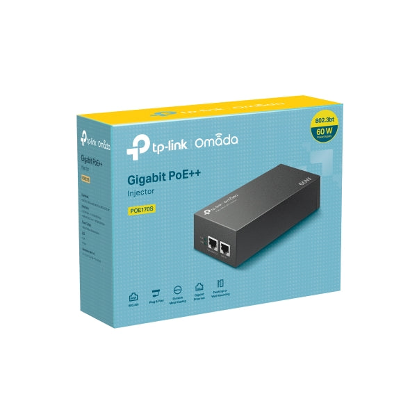 TP Link TL-POE170S Omada PoE++ Injector