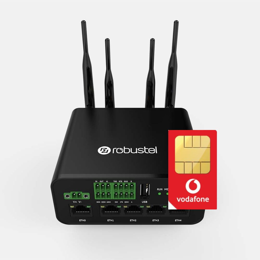 Robustel R1520-4L G 4G LTE Cat4 M2M/IOT Router with Unlimited Data